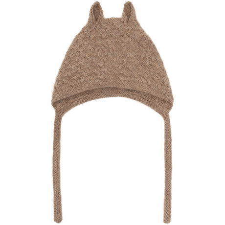 Huttelihut Atmosphere Bonnet Ears Alpaca Ull Strikk