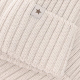 Huttelihut Sand Melange Beanie Ull Strikk