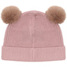 Huttelihut Woodrose Beanie Ull Strikk Pompoms