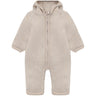 Huttelihut Camel Melange Klapvogn Drakt Ears Ull Fleece