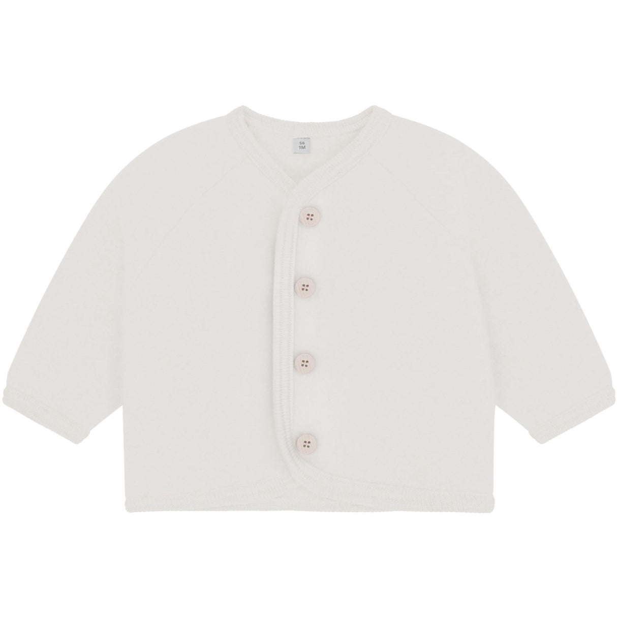 Huttelihut Tofu Jakke Ull Fleece M/ Knapper