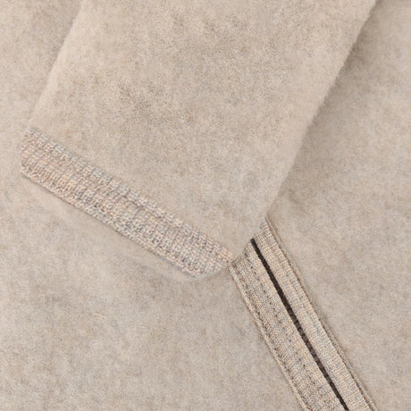 Huttelihut Camel Melange Klapvogn Drakt Ears Ull Fleece