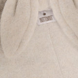 Huttelihut Camel Melange Klapvogn Drakt Ears Ull Fleece