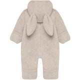Huttelihut Camel Melange Klapvogn Drakt Ears Ull Fleece