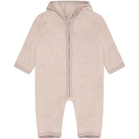 Huttelihut Camel Melange Klapvogn Drakt Ears Bomull Fleece
