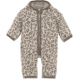 Huttelihut Camel Melange Klapvogn Drakt Ears Ull Fleece Jac