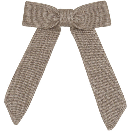 Huttelihut Savannah Melange Hairclip Bue Ull Strikk