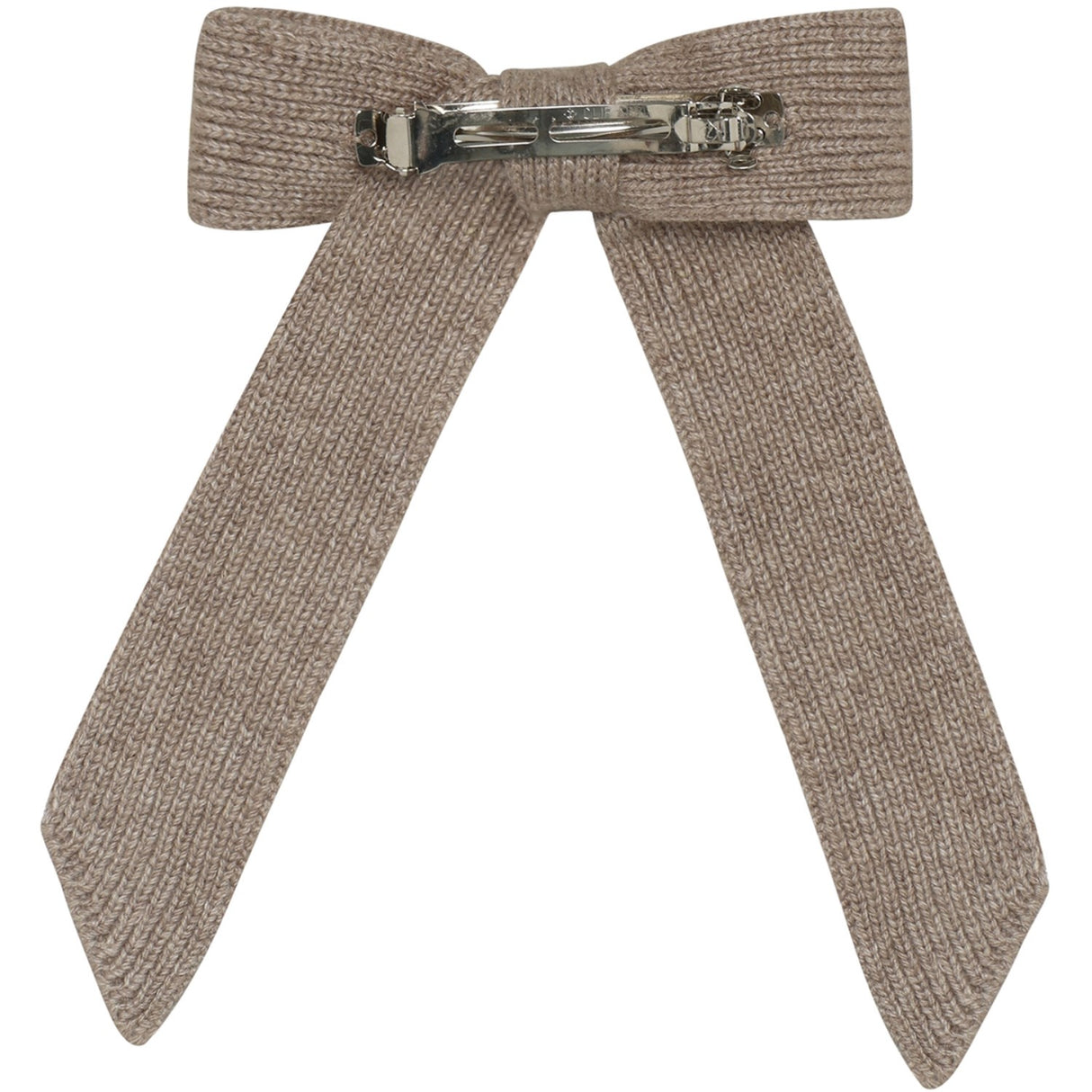 Huttelihut Savannah Melange Hairclip Bue Ull Strikk