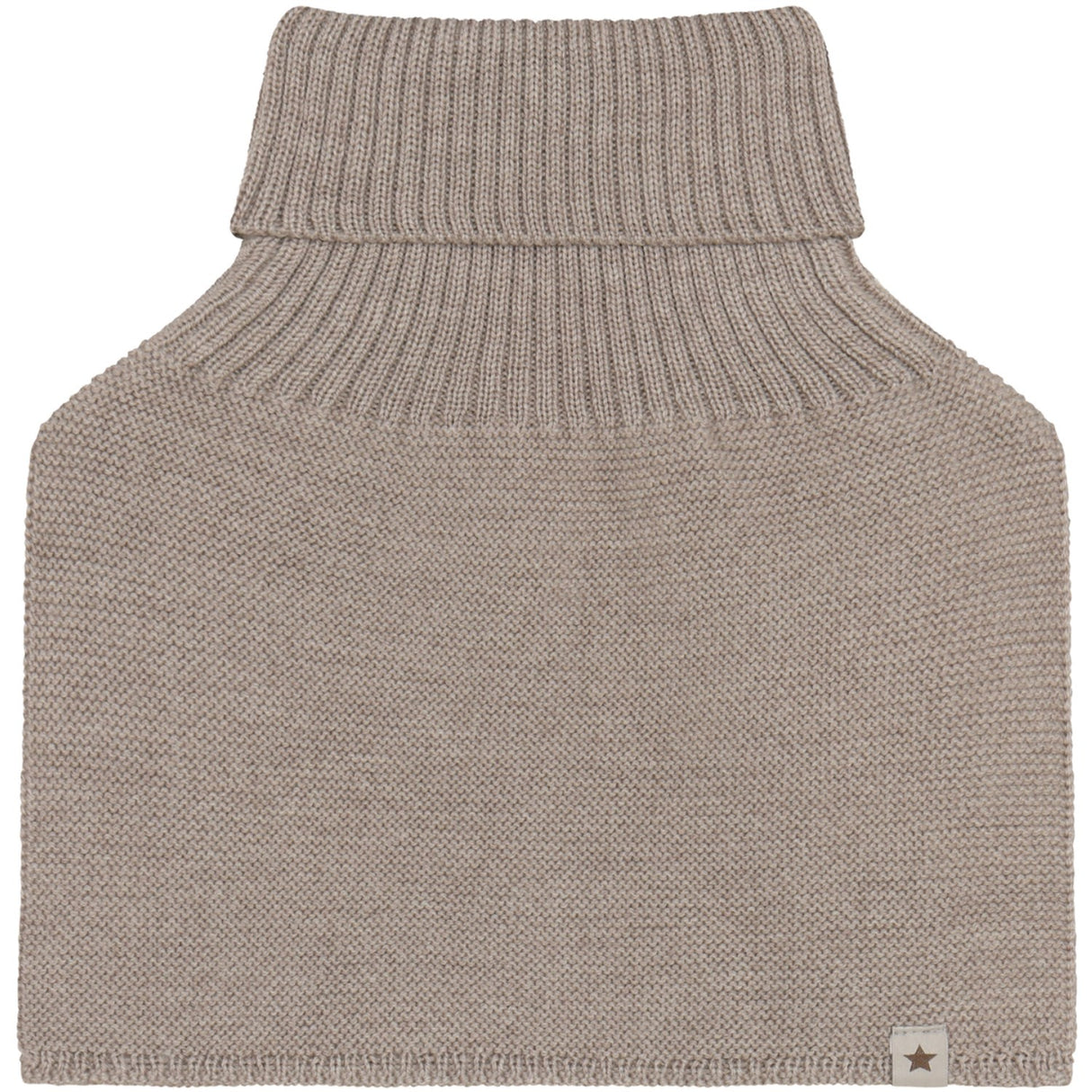 Huttelihut Camel Melange Neck Warmer Ull Strikk