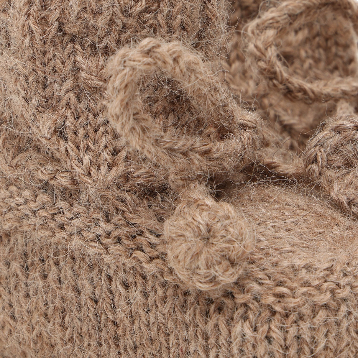 Huttelihut Atmosphere Footies Alpaca Ull Strikk