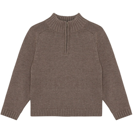 Huttelihut Cinder Melange Pullover Strikk M/ Ull
