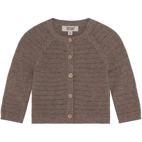 Huttelihut Cinder Melange Cardigan Strikk M/ Ull