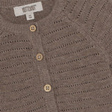 Huttelihut Cinder Melange Cardigan Strikk M/ Ull