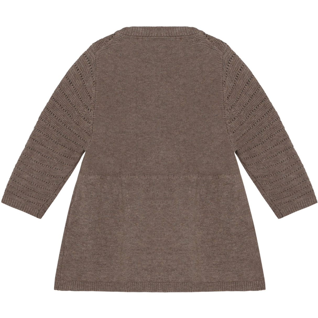 Huttelihut Cinder Melange Kjole Ls Strikk M/ Ull