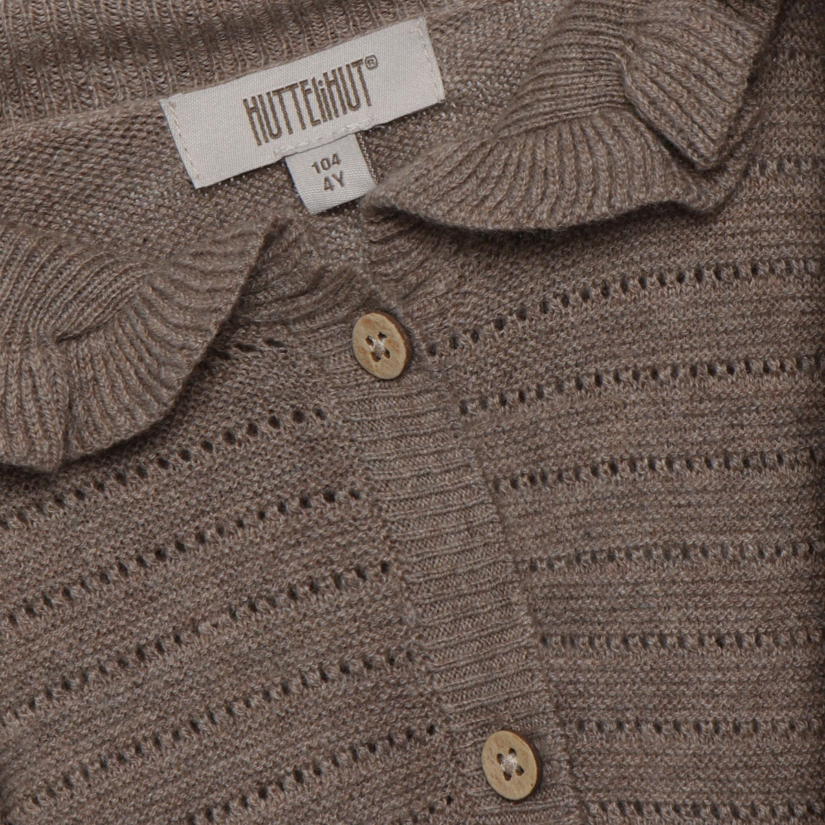 Huttelihut Cinder Melange Kjole Ls Strikk M/ Ull