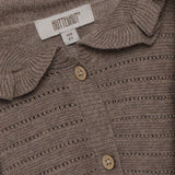 Huttelihut Cinder Melange Kjole Ls Strikk M/ Ull
