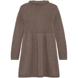 Huttelihut Cinder Melange Kjole Ls Strikk M/ Ull