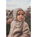 Huttelihut Camel Melange Elefantlue Ears Ull Fleece Jac