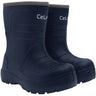 CeLaVi Navy Termisk Gummistøvler - Embossed