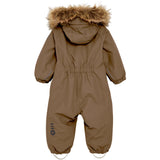 Color Kids Fossil Baby Coverall M/ Fake Pels