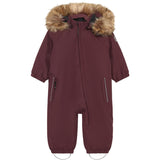 Color Kids Catawba Grape Baby Coverall M/ Fake Pels