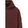 C.P. Company Borgogna Red Collegegenser W/Hood