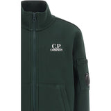 C.P. Company Black Zipped Collegegenser