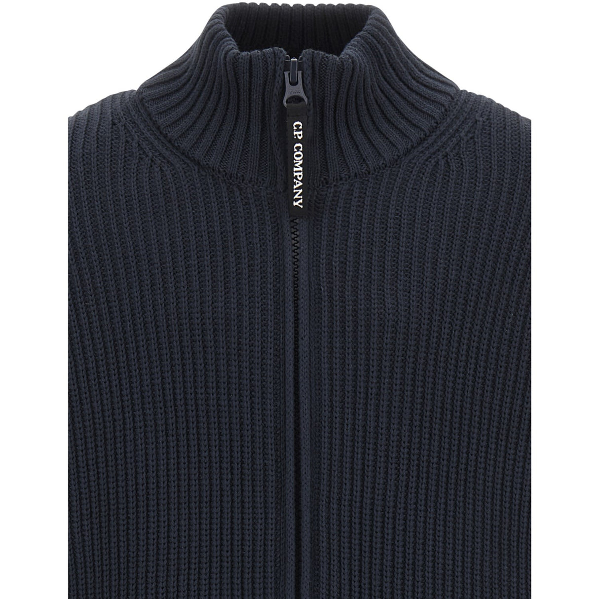 C.P. Company Black Tricot Med Zip
