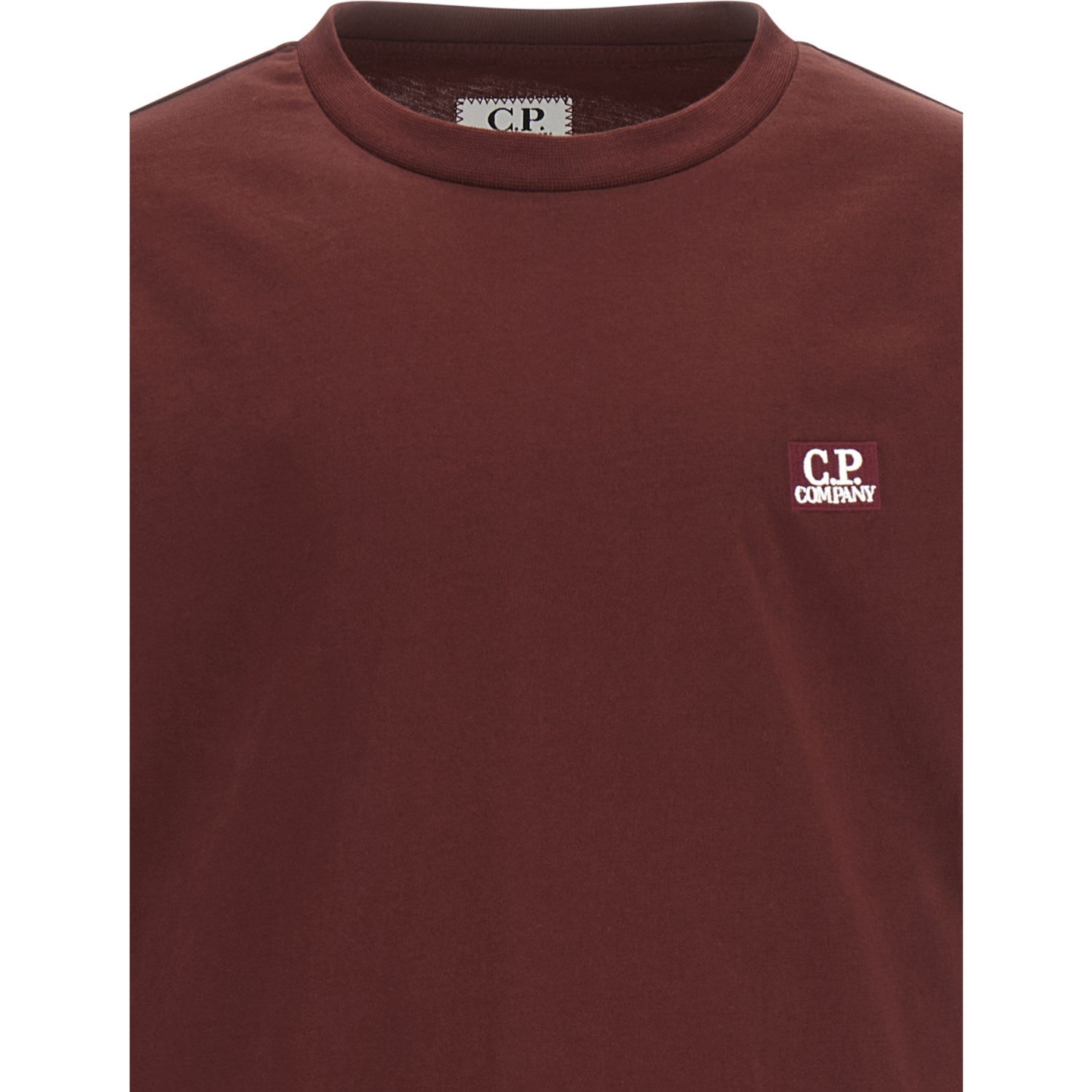 C.P. Company Borgogna Red Long Ermer T-Shirt