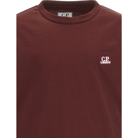C.P. Company Borgogna Red Long Ermer T-Shirt