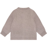 CeLaVi Mocha Meringue Melange Cardigan - Strikket