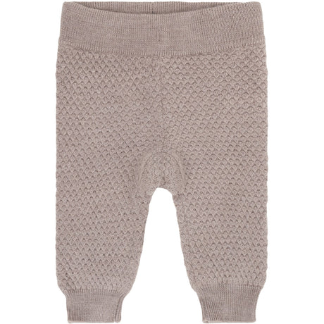 CeLaVi Mocha Meringue Melange Leggings - Strikket