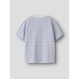 Name It Wispy Clouds Deep Ultramarine Nkmkristian Ss Nreg Topp Pb