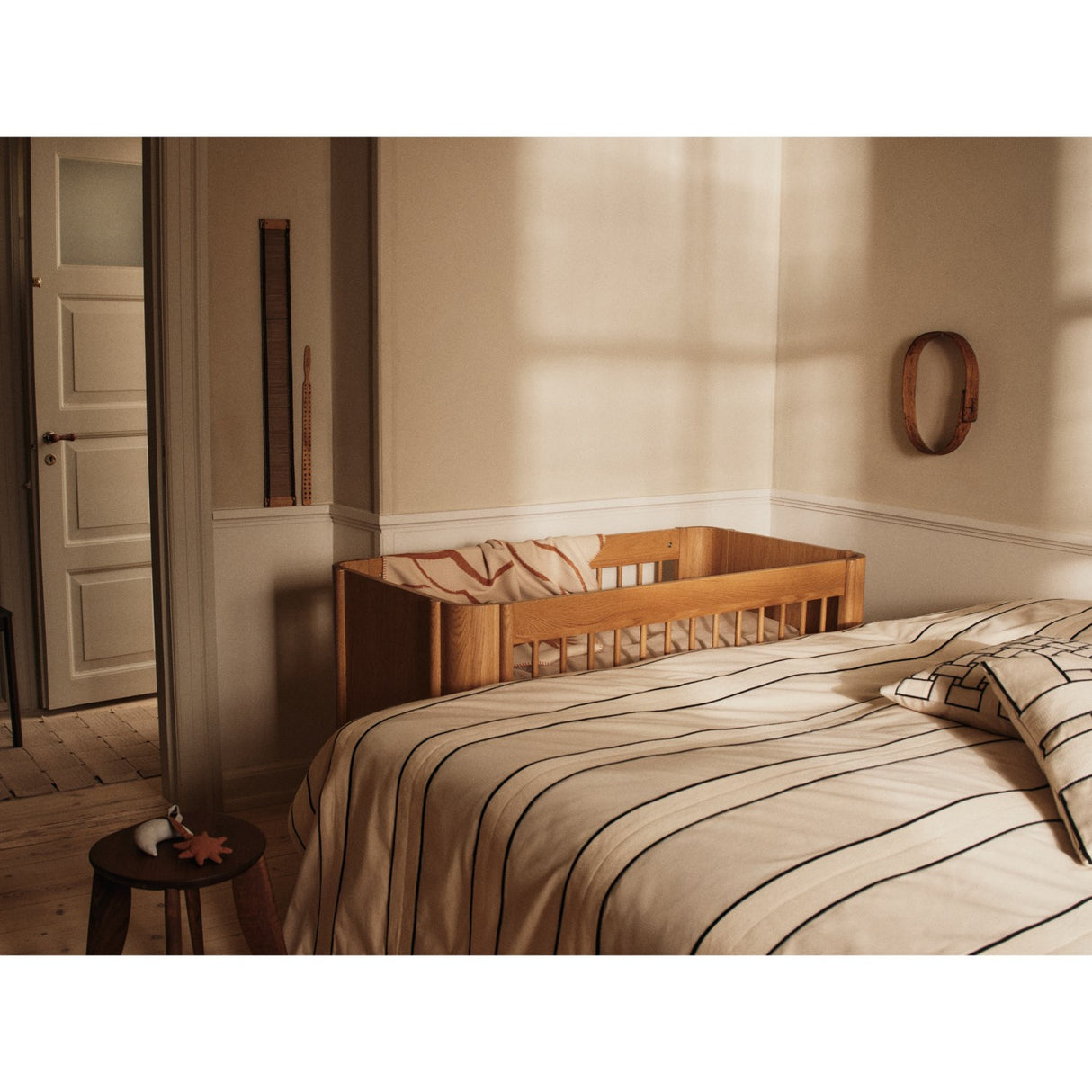 Ferm Living Natural Oak Tilu Baby Cot