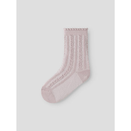 Lil'Atelier Turtledove Hushed Violet Nmfkendra 2-Pakning Strømper Lil