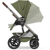 Cybex Moss Green Talos S Lux Tpe Inklusiv Foldbar Cot
