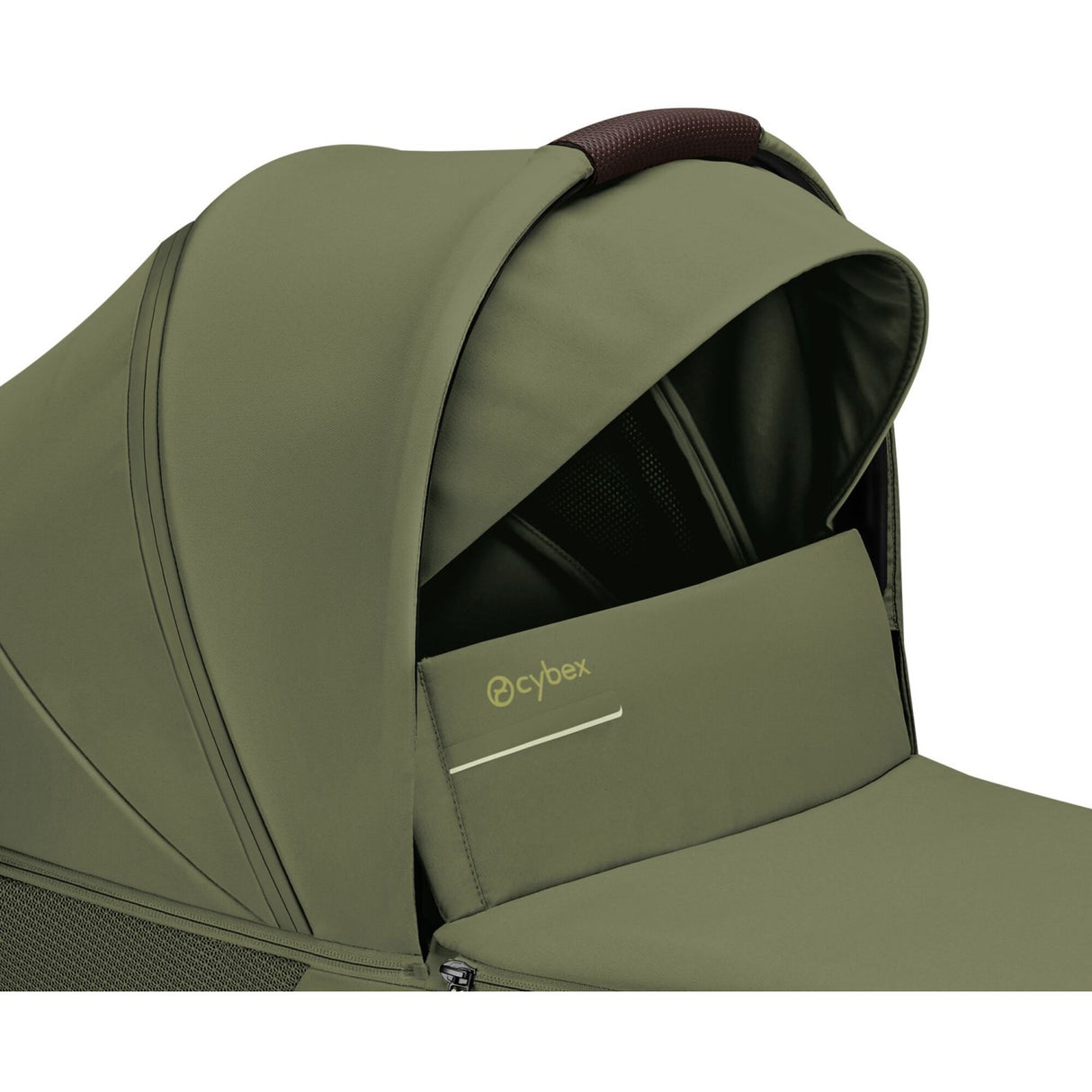 Cybex Moss Green Talos S Lux Tpe Inklusiv Foldbar Cot