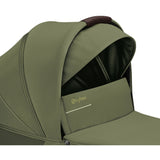 Cybex Moss Green Talos S Lux Tpe Inklusiv Foldbar Cot