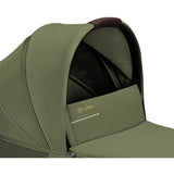 Cybex Moss Green Talos S Lux Tpe Inklusiv Foldbar Cot