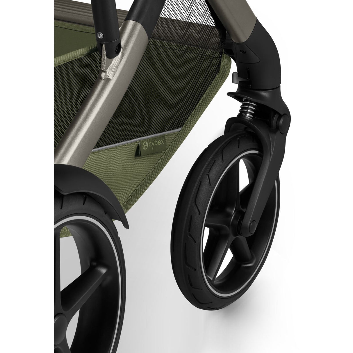 Cybex Moss Green Talos S Lux Tpe Inklusiv Foldbar Cot