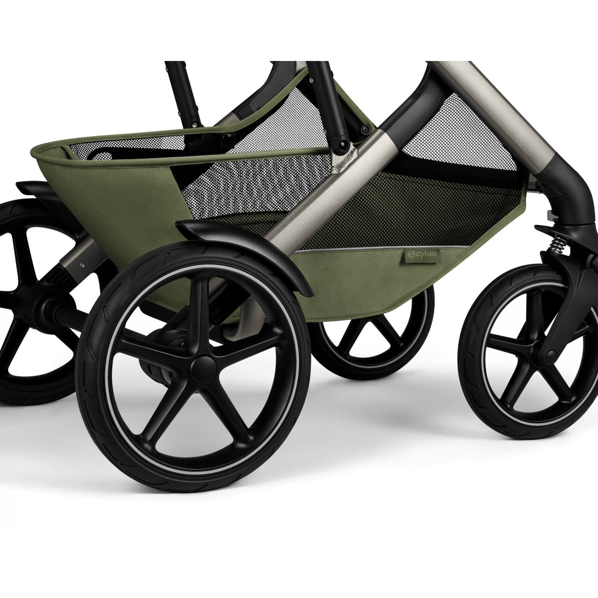 Cybex Moss Green Talos S Lux Tpe Inklusiv Foldbar Cot