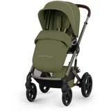 Cybex Moss Green Talos S Lux Tpe Inklusiv Foldbar Cot