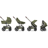 Cybex Moss Green Talos S Lux Tpe Inklusiv Foldbar Cot