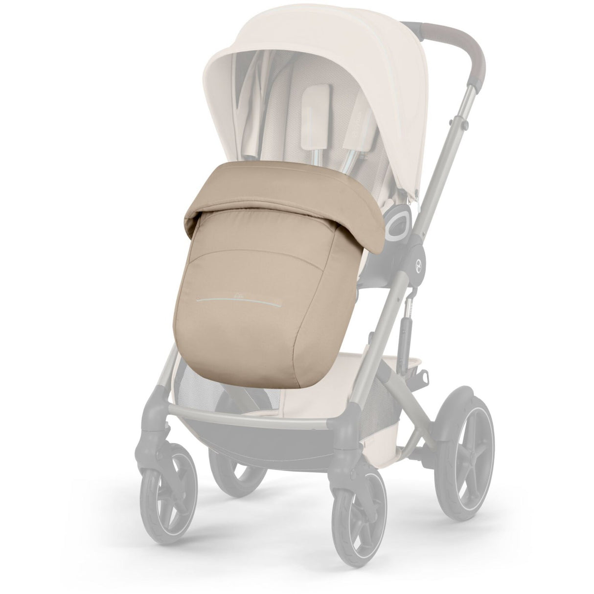 Cybex Almond Beige Talos S Lux Tpe Inklusiv Foldbar Cot
