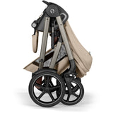 Cybex Almond Beige Talos S Lux Tpe Inklusiv Foldbar Cot