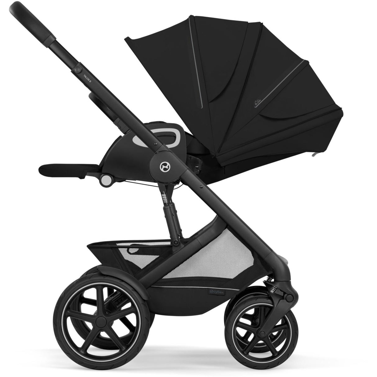 Cybex Moon Black Talos S Lux Blk Inklusiv Foldbar Cot