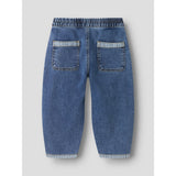 Name It Medium Blue Denim Nmfbella Barrel Dnm Jeans 4431-Bc