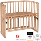 babybay® Natural Varnished Maxi Comfort Plus Co-sleeper