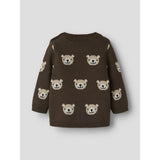 Name It Chocolate Brown Nbmneil Ls Strikk Topp