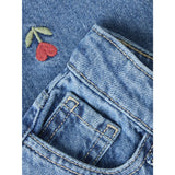 Name It Medium Blue Denim Embroided Nmfbella Mor Dnm Emb Jeans 5526-Bp